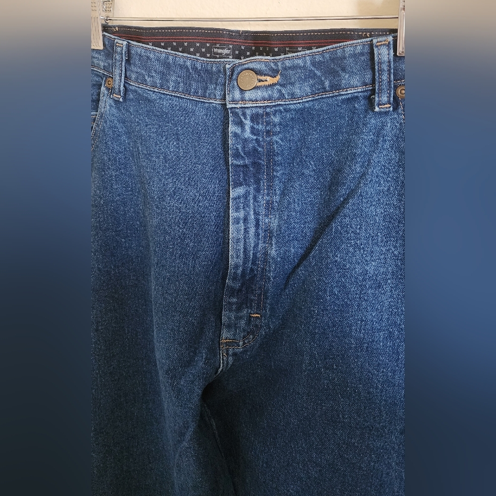 Wrangler Men's Blue Jeans - Picture 4 of 16